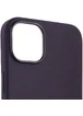 Чехол Silicone case (AAA) full with Magsafe для Apple iPhone 12 Pro Max (6.7") Фиолетовый / Amethyst