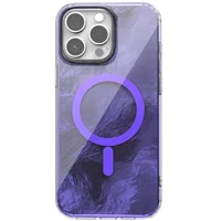 Чехол TPU Shiny Mountain (MagFit) для Apple iPhone 12 Pro Max (6.7") Purple