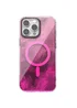 Чехол TPU Shiny Mountain (MagFit) для Apple iPhone 12 Pro Max (6.7") Pink