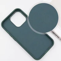 Кожаный чехол SnapCase with MagSafe для Apple iPhone 12 Pro Max (6.7") Green