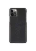 Кожаная накладка G-Case Cardcool Series для Apple iPhone 12 Pro Max (6.7") Черный