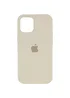 Чохол Silicone Case Full Protective (AA) для Apple iPhone 12 Pro Max (6.7 ") Бежевий / Antigue White