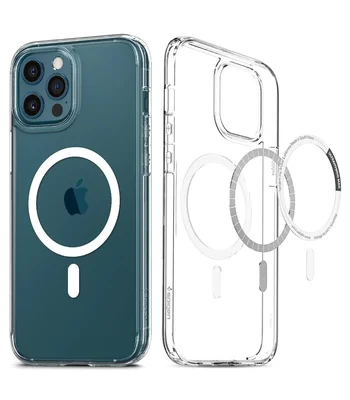 Чехол SGP Ultra Hybrid (MagFit) для Apple iPhone 12 Pro Max (6.7") Прозрачный