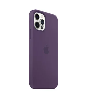 Чехол Silicone Case Full Protective (AA) для Apple iPhone 12 Pro Max (6.7") Фиолетовый / Amethyst