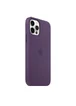 Чехол Silicone Case Full Protective (AA) для Apple iPhone 12 Pro Max (6.7") Фиолетовый / Amethyst