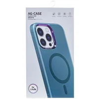 Чехол TPU+Glass Sapphire Mag Evo case для Apple iPhone 12 Pro Max (6.7") Amethyst