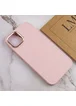 TPU чохол Bonbon Metal Style для Apple iPhone 12 Pro Max (6.7") Рожевий / Light pink