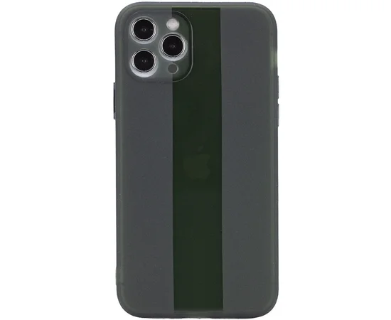 Чехол TPU Glossy Line Full Camera для Apple iPhone 12 Pro Max (6.7") Черный