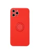 Чехол TPU Candy Ring Full Camera для Apple iPhone 12 Pro Max (6.7") Красный / Red