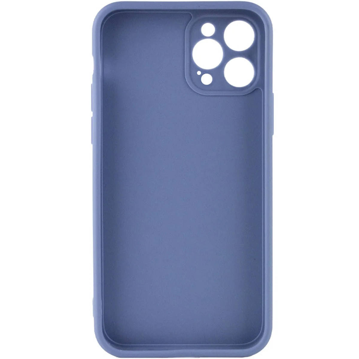 Силиконовый чехол Candy Full Camera для Apple iPhone 12 Pro Max (6.7") Голубой / Mist blue