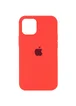 Чехол Silicone Case Full Protective (AA) для Apple iPhone 12 Pro Max (6.7") Арбузный / Watermelon red
