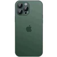 Чехол TPU+Glass Sapphire matte case для Apple iPhone 12 Pro Max (6.7") Cangling Green