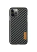 Карбоновая накладка G-Case Dark series для Apple iPhone 12 Pro Max (6.7") Черный