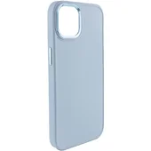 TPU чехол Bonbon Metal Style для Apple iPhone 12 Pro Max (6.7") Голубой / Mist blue