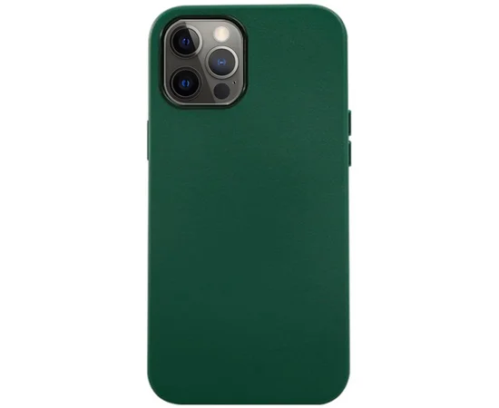 Кожаный чехол K-Doo Noble Collection для Apple iPhone 12 Pro Max (6.7") Зеленый