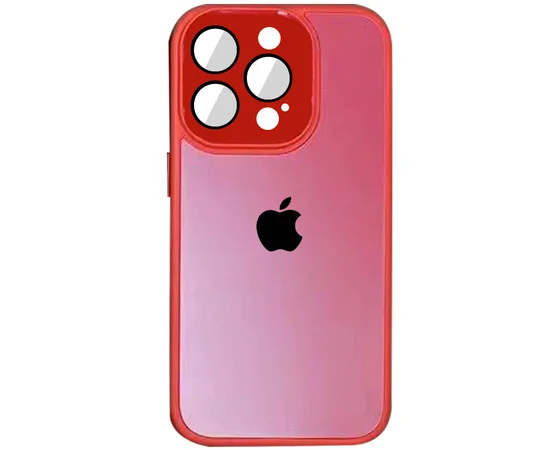 Чехол TPU+Glass Sapphire Midnight для Apple iPhone 12 Pro Max (6.7") Красный / Red