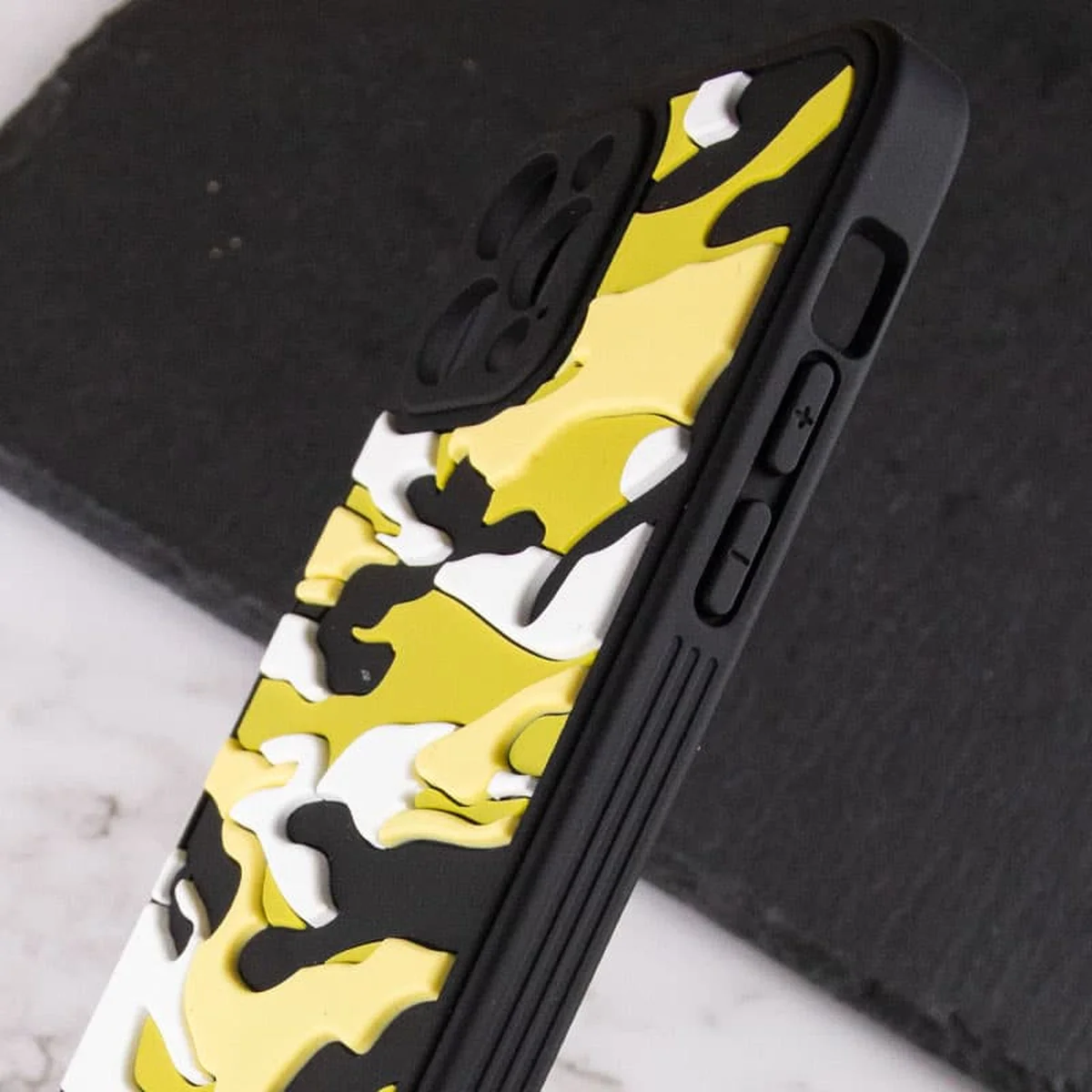 Чехол TPU+PC Army Collection для Apple iPhone 12 Pro Max (6.7") Желтый