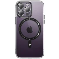 Чехол TPU+PC Colorful with MagSafe для Apple iPhone 12 Pro Max (6.7") Black