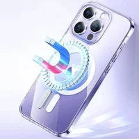 Чехол TPU Clear Case with MagSafe для Apple iPhone 12 Pro Max (6.7") Clear