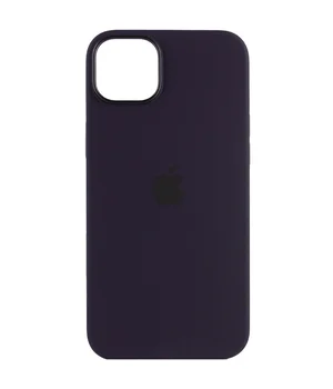 Чехол Silicone case (AAA) full with Magsafe для Apple iPhone 12 Pro Max (6.7") Фиолетовый / Amethyst