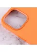 Чехол Silicone case (AAA) full with Magsafe and Animation для Apple iPhone 12 Pro Max (6.7") Оранжевый / Kumquat