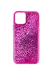 TPU+PC чехол Sparkle (glitter) для Apple iPhone 12 Pro Max (6.7") Малиновый