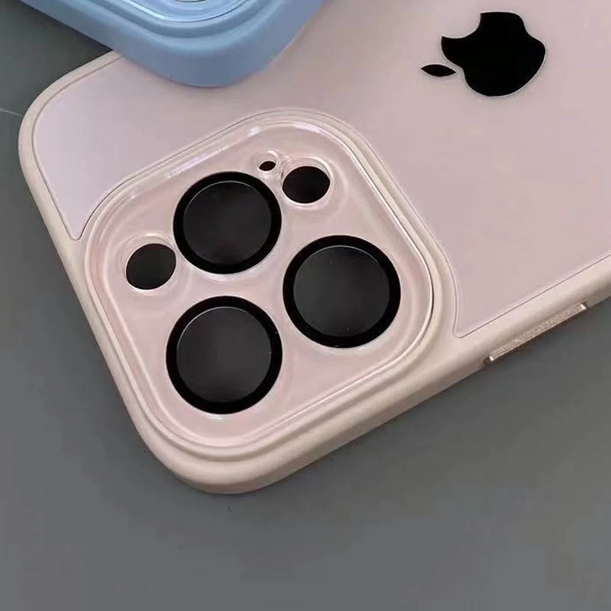 Чехол TPU+Glass Sapphire Midnight для Apple iPhone 12 Pro Max (6.7") Розовый / Pink Sand