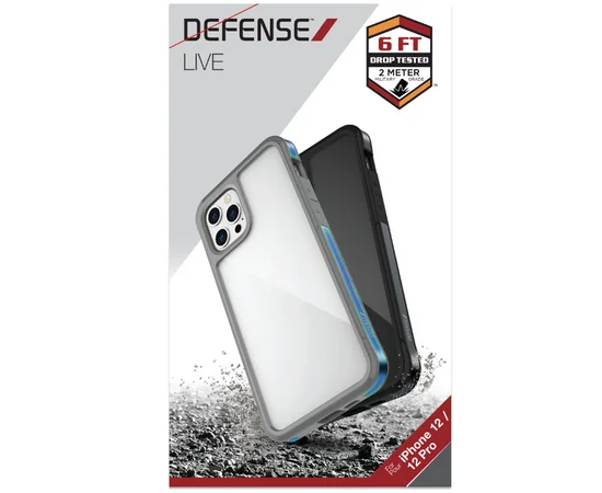 Чехол Defense Edge Series для Apple iPhone 12 Pro Max (6.7") Черный / Black