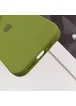 Чехол Silicone Case Full Camera Protective (AA) для Apple iPhone 12 Pro Max (6.7") Зеленый / Dark Olive / PVH