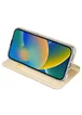 Чехол-книжка Dux Ducis с карманом для визиток для Apple iPhone 12 Pro Max (6.7") Золотой