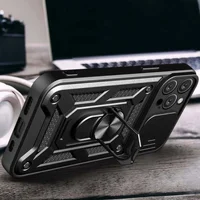 Ударопрочный чехол Camshield Serge Ring для Apple iPhone 12 Pro Max (6.7") Черный