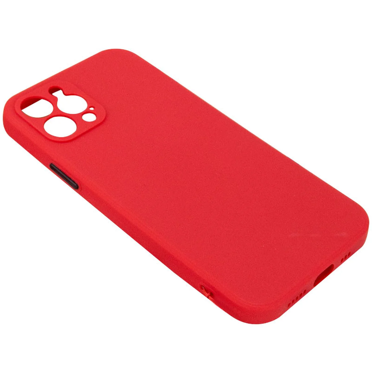 Чохол TPU Square Full Camera для Apple iPhone 12 Pro Max (6.7 ") Червоний