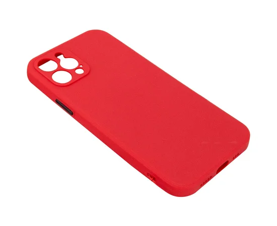 Чехол TPU Square Full Camera для Apple iPhone 12 Pro Max (6.7") Красный