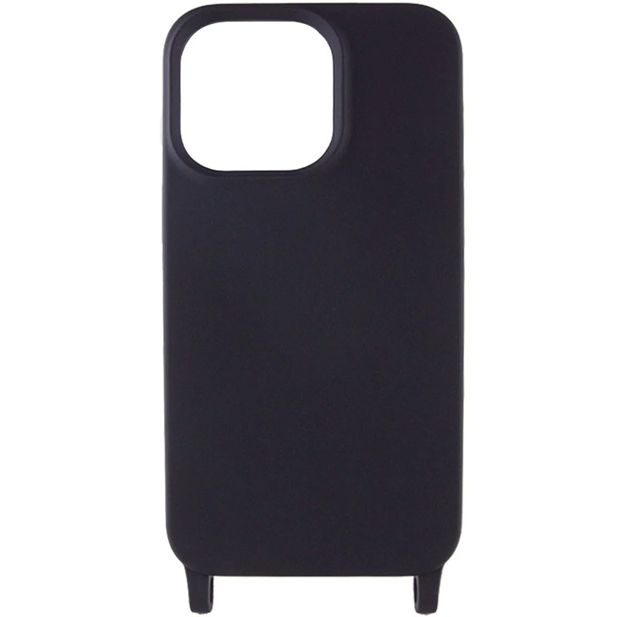 Чехол TPU two straps California для Apple iPhone 12 Pro Max (6.7") Черный
