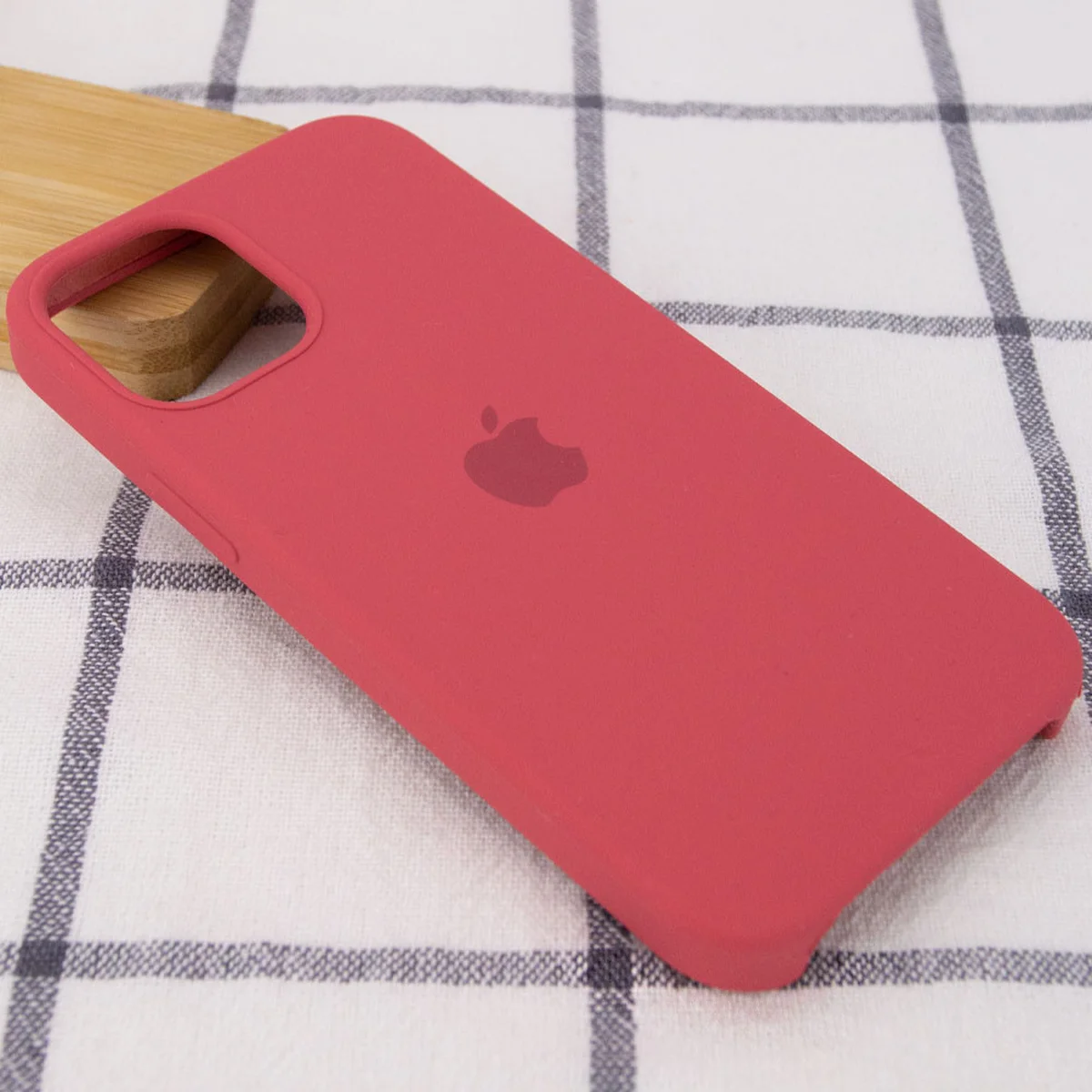 Чохол Silicone Case (AA) для Apple iPhone 12 Pro Max (6.7") Червоний / Camellia