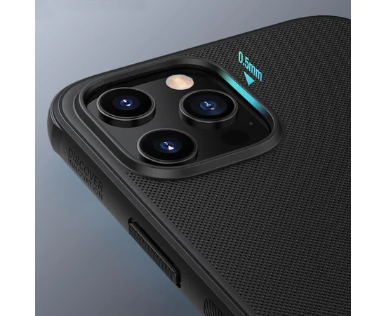 Чехол Nillkin Matte Pro для Apple iPhone 12 Pro Max (6.7") Черный / Black