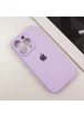 Чехол Silicone Case Full Camera Protective (AA) для Apple iPhone 12 Pro Max (6.7") Сиреневый / Lilac / PVH