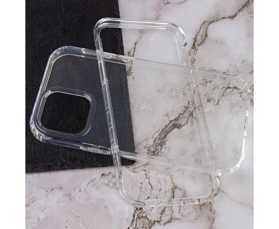 Чехол TPU+PC Full Body с защитой 360 для Apple iPhone 12 Pro Max (6.7") Прозрачный