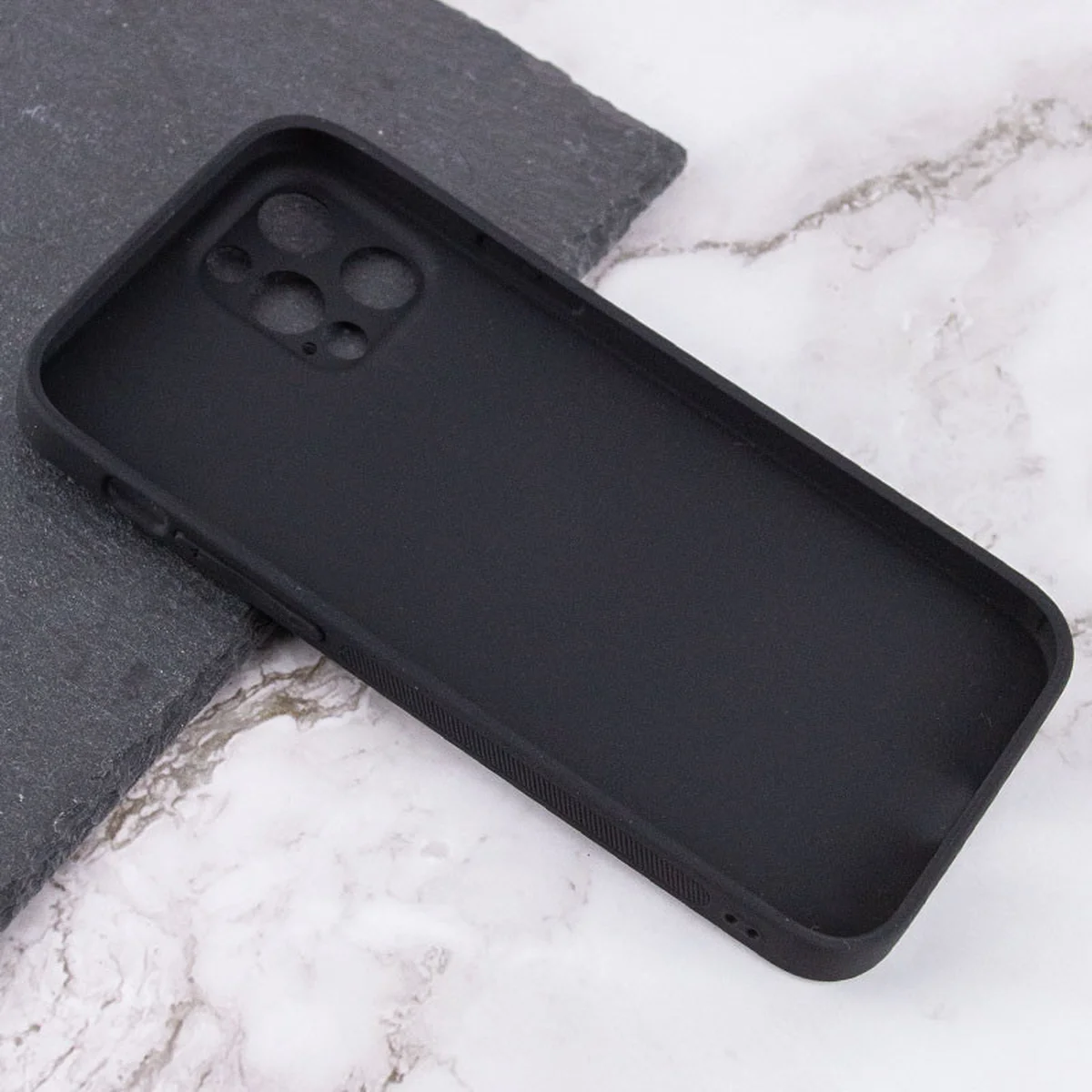 TPU+Glass чехол Matte Candy Full camera для Apple iPhone 12 Pro Max (6.7") Черный