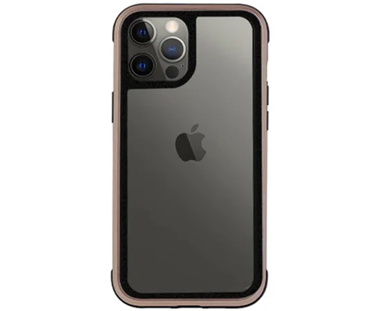 Чехол PC+TPU+Metal K-DOO Ares для Apple iPhone 12 Pro Max (6.7") Золотой