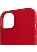 Чехол Silicone case (AAA) full with Magsafe для Apple iPhone 12 Pro Max (6.7") Красный / Red