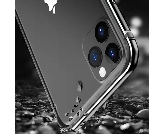 Metal+PC Бампер G-Case The Grand Series для Apple iPhone 12 Pro Max (6.7") Черный
