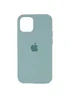 Чехол Silicone Case Full Protective (AA) для Apple iPhone 12 Pro Max (6.7") Бирюзовый / Turquoise