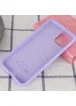 Чехол Silicone Case Full Protective (AA) для Apple iPhone 12 Pro Max (6.7") Сиреневый / Dasheen