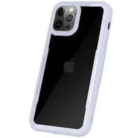 TPU+PC чехол G-Case Shock Crystal для Apple iPhone 12 Pro Max (6.7") Белый