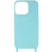 Чехол TPU two straps California для Apple iPhone 12 Pro Max (6.7") Бирюзовый / Marine Green