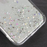 TPU чохол Star Glitter для Apple iPhone 12 Pro Max (6.7 ") Прозорий