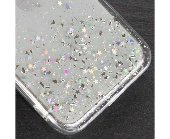 TPU чехол Star Glitter для Apple iPhone 12 Pro Max (6.7") Прозрачный