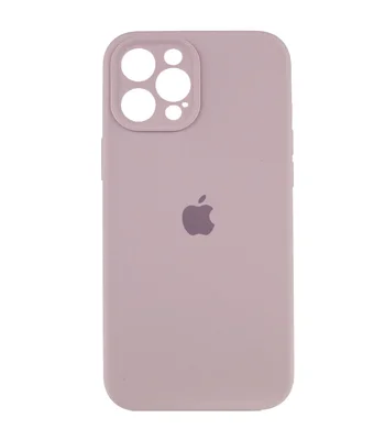 Чехол Silicone Case Full Camera Protective (AA) для Apple iPhone 12 Pro Max (6.7") Серый / Lavender