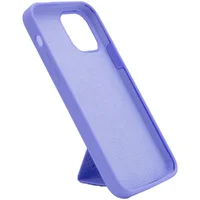 Чохол Silicone Case Hand Holder для Apple iPhone 12 Pro Max (6.7 ") Бузковий / Dasheen